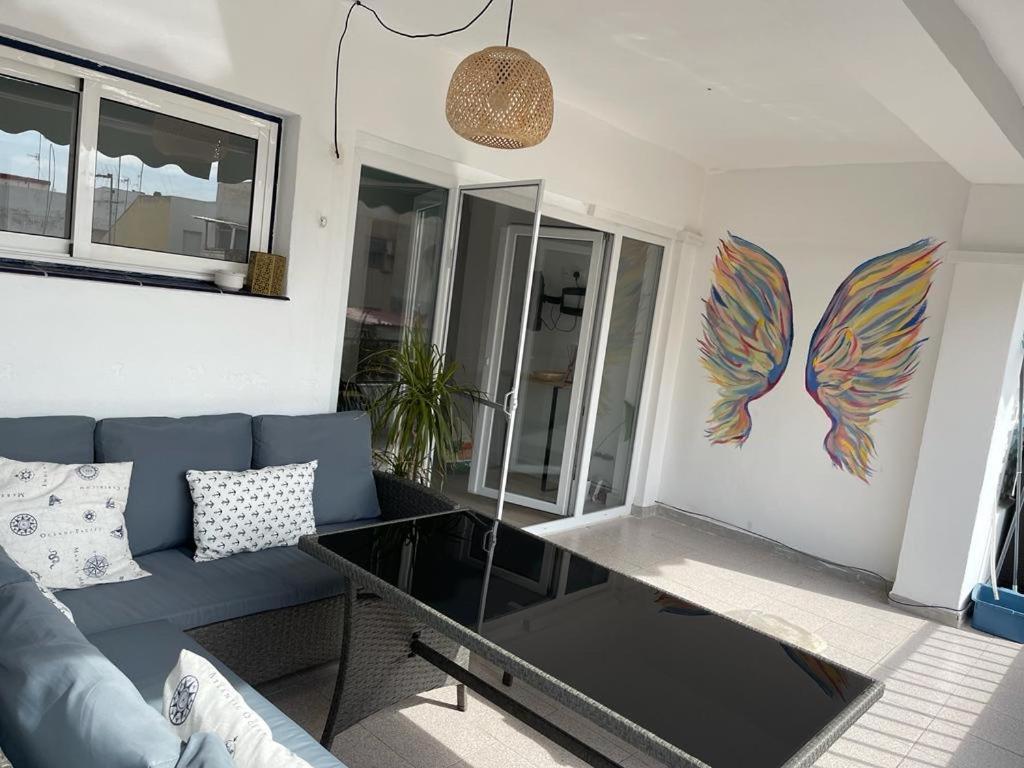 Sunny 3 Bed Beach Flat - Large Terrace With Sea View Sagunto エクステリア 写真